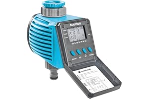 Cellfast Digital Irrigation Controller cellPRO™, Contrôle en Douceur, 2 Cycles individuels, Programmation hebdomadaire, UNIFIT, G3/4",G1, 52-095