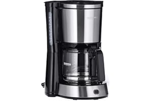SEVERIN Kaffeemaschine, aromatischer Kaffee mit dem Kaffeebereiter für bis zu 10 Tassen, Filterkaffeemaschine mit Schwenkfilt