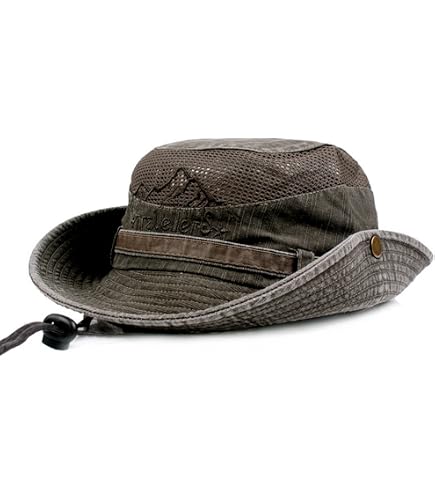 Fox Outdoor Boonie Hat - Olive Drab Ripstop, Size 7 1/2, Military Style - View #9