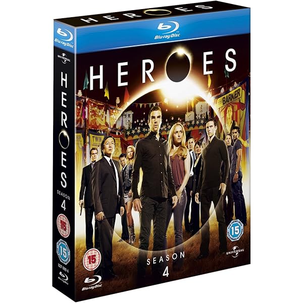 HEROES Blu-ray ボックスセット シーズン1-4 Amazon.com: Heroes - Season 1-4 Complete (Repackaged) [Blu-ray