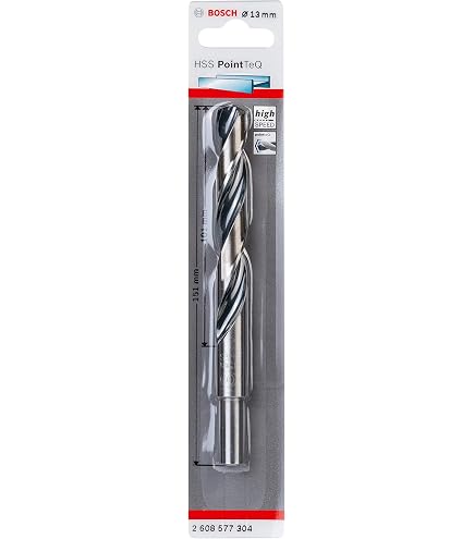 Foret Métal HSS-R à Queue Réduite 29 Mm – Pour Perceuse Standard, Diamètre 10.5 à 30 Mm, Acier Rapide - 7