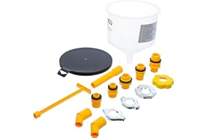 BGS 70000 | Juego de embudos de uso múltiple para llenado de refrigerante | 12 piezas