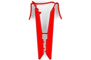 socfix 10 STK Sockenclips, Sockenklammern (Rot)