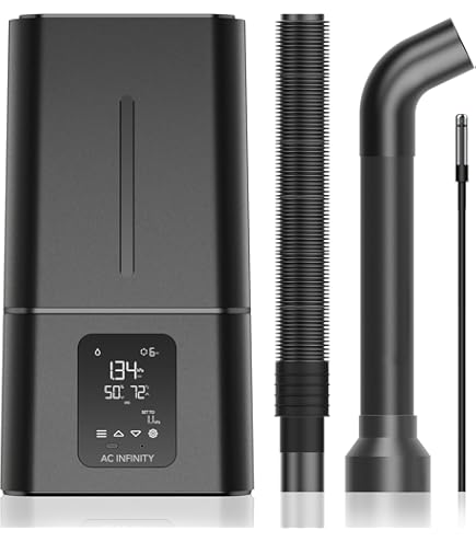 AC INFINITY CONTROLLER AI+ With CO2 Sensor, AI-Powered Learning, CO2 D