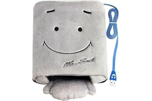 Gearmax Cartoon Caldo Tappetino per Mouse, USB scaldamani riscaldante per PC（Colore USB Casuale）