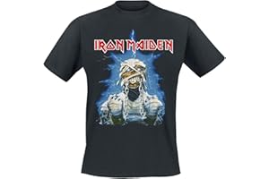 Iron Maiden World Slavery Tour 1984-1985 Männer T-Shirt schwarz Band-Merch, Bands