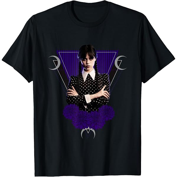 T-Shirt Série Wednesday - La Vie N'est Jamais Un Combat Équitable