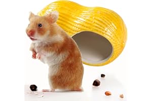 Esshogo 1 nido in ceramica per animali domestici, criceti, casetta in ceramica, per piccoli animali, criceti, criceti, casette, criceti, piccoli animali, gabbia per ricci, topo, cincillà, porcellini