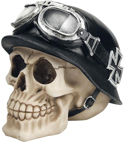 Déco Tête Mort Steampunk Robin Polyrésine Gothique Halloween Décor Tête De Mort Steampunk Robin - Figurine Gothique - Résine Qualité - Décoration Halloween Crâne Steampunk Décoration