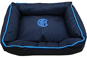 Only4fan S.r.l. CUCCIAFCIM, Inter Prodotto Ufficiale Cuccia/Letto per cani e gatti, Nero