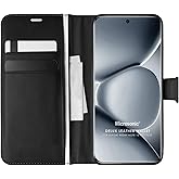 Microsonic Xiaomi Redmi Note 15 Pro Plus i&ccedil;in Kılıf Delux Leather Wallet Siyah [Redmi Note 15 Pro Plus ile Uyumlu Kılıf - Siy