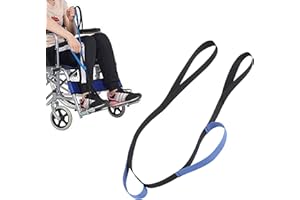 CHENNAN Pasek do podnoszenia nóg, praktyczny pasek do podnoszenia nóg, pasek do podnoszenia nóg z paskiem na stopy, łatwy w użyciu, odpowiedni dla osób starszych, chorych i niepełnosprawnych