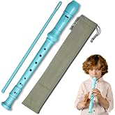 German Fingering Recorder Recorder Middle School Recorder 8 Holes Suitable for Schools and Beginners, Eco-friendly ABS Resin,