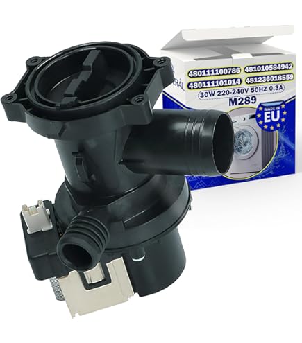 LUTH Premium Profi Parts Pompa di scarico con filtro testa compatibile con Bosch 00144488 per lavatrice