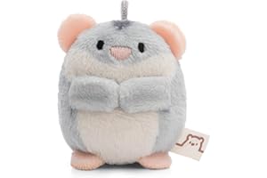 NICI Pluszowy chomik Shai 5 cm szary – miękka maskotka z pluszu, urocza zabawka do przytulania i zabawy dla dzieci i dorosłych