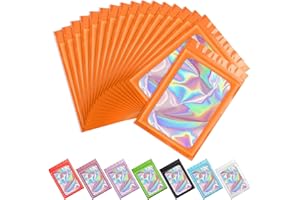 Artcut 100 Stück Baggies Baggys Mylar Bags, Wiederverschließbare Beutel Mylar Beutel, Small Business Packaging, Mylar zum Aufbewahren von Süßigkeiten, Keksen, Schmuck