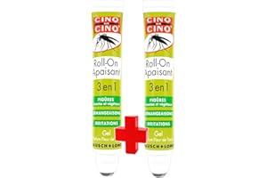 Cinq sur Cinq Roll-on Apaisant 3 en 1 - Lot de 2 x 7 ml