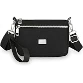 Kaiyzo Women's Shoulder Bag, Small Women's Lightweight Handbag, Waterproof Nylon Crossbody Bags with Adjustable Strap, Casual