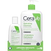 CeraVe Moisturizing Cleansing Gel 473ml + 90ml, For Normal to Dry Skin, Cleans and Hydrates, Skin Balance, Enriched with Esse