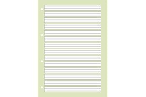 Brunnen Lin01 50Bl Premium - Blocco per la scuola, formato A4