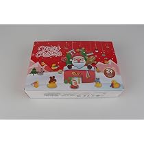 Gummi-Enten Adventskalender 2024 – 24 Verschiedene Quietscheenten Zum Drücken, Spielen & Sammeln