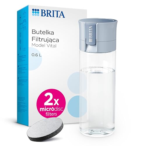 BRITA Vital Filterflasche hellblau, 600 ml