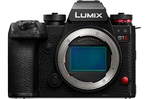 Panasonic LUMIX S1II Fotocamera Mirrorless Full Frame, Solo Corpo, 24MP, 4K 120p, 5.1K 60p Open Gate, ProRes RAW, AF di Fase Ibrido, Attacco a L, Nero