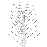 VIIRKUJA 3 Meter Edelstahl Taubenabwehr Balkon - Gesamtlänge 300 cm / 6x Elemente à 50 cm - tierfreundlich Tauben vertreiben 