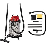 Einhell TC-VC 1930 S Bidone aspira solidi e liquidi (1500 W, depressione 190 mbar, vano 30 l, bocchetta scarico liquidi)