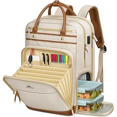 Doginthehole 17 Inch Cute Raccoon Puzzle Backpack - Lightweight Laptop School Bag For Kids & Teens - View #6