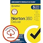 Norton 360 Deluxe 2024, Antivirus per 5 dispositivi, Licenza di 15 mesi con rinnovo automatico, PC, Mac, tablet e smartphone,