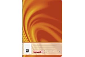 Brunnen 104570802 Quaderno A5 Vivendi (16 fogli, 5 x 7 mm, a quadretti per computisteria, con bordo)