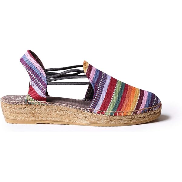 Espadrillas Toni Pons Calonge - Zeppa 7cm In Juta Vegane Donna, Stile Valencia - Foto 9