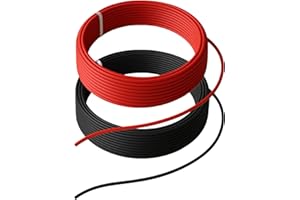 PREMIUMX Premium X Set cavi FLRY-B per autoveicoli – 20m 0,75mm² Rosso/Nero | Flessibili, asimmetrici | Auto, moto, rimorchi, camper