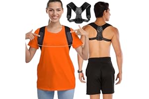 BAINKU Corrector de Espalda Mejora la Postura y Alivia el Dolor de Espalda para Hombre o Mujer Corrector Postura Espalda, Aliado Perfecto para Mantener la Postura Óptima y Prevenir Problemas de Espalda (L)