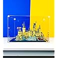 icuanuty Acrylic Display Case for LEGO 76419 Harry Potter Hogwarts Castle and Grounds, Dust Protected Storage and Organize Display Box for LEGO model, Size: 39x29x25 cm,(Only Display Box)