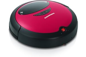 CLEANmaxx Saugroboter mit Wischfunktion | Wischroboter für nahezu alle Böden, reinigt auch unter Möbeln, mit sensorgesteuerter Navigation und Mikrofaser-Bodentuch | bis zu 60 min. Laufzeit