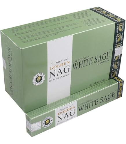 Vijayshree Golden Buddha Lot De 6 Boîtes De 120 Bâtonnets D'encens De