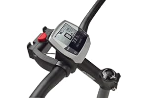 House of Goods - KLICKfix Adaptateur pour guidon E emballée pour les e-bikes avec affichage,noire, universelle -Convient aux guidons de 22-26 mm et un guidon surdimensionné de 31,8 mm de diamètre