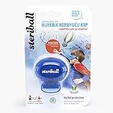 Steriball Diş Fır&ccedil;ası i&ccedil;in Vegan Hijyenik Koruyucu Mavi Kap