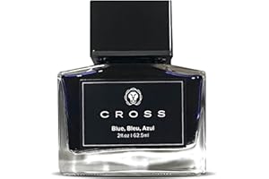 A. T. Cross Ink for Fountain Pen Glass Ink Bottle Cross Fountain Pen Ink, 62.5 ml, Blue