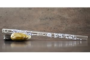 Hall Crystal Flutes 11216 Piccoloflöte, gemustert, C-Dur, Blue Delft