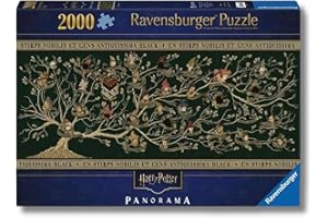 Ravensburger - Puzzle Harry Potter | Puzzle 2000 Pezzi | Rompicapo Adulti E Bambini Dai 14 Anni In Su | Regalo Per Bambini E Adulti | Misure 98x75cm | Tecnologia Soft-click