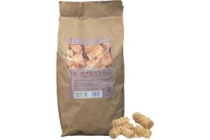 com-four® 3 kg träulltändare, ren och luktfri antändning för kamin grill