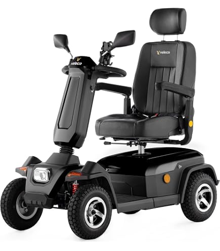 Scooter Mobilité Veleco JUMPY – 4 Roues, Vitesse 10 Km/h, Autonomie 40 Km – Neuf