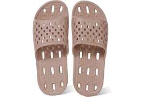 Ranberone Chaussures de Piscine et Plage Femme Chaussures pour la Douche Chaussons de bain