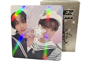 Yuto Ateez - Tarjeta fotográfica láser 50 piezas ateez tarjetas láser Kpop ateez LOMO tarjetas Kpop ateez álbum brillante tarjeta de fotos Stray Kids álbum ateez postal regalo para fans hija