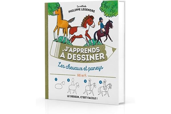 J'apprends à dessiner les chevaux et poneys
