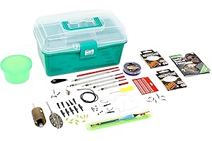 Matt Hayes Adventure - Carp & Coarse Loaded Terminal Tackle Box Accessory Set - All You Need To Go Freshwater Fishing By Lakes, Rivers or Canals [99-7476228]