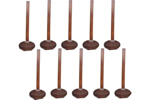 berjalan Cucchiaio da 8,5 Pollici Ramen Artigianale in Legno Artigianale Set di Utensili in Legno per Cucina, Cucchiaio in Legno per Pentola Calda 10 Pezzi